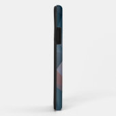 Pink Blue Abstrakt Pyramid Muster Case-Mate iPhon iPhone Hülle (Hinten/Rechts)