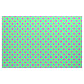 Pink&Blue auf Green Polka Dots Pattern Stoff (Yard (91,4 cm))