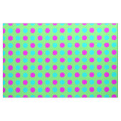 Pink&Blue auf Green Polka Dots Pattern Stoff (Fat Quarter (45,7 x 55,9 cm))