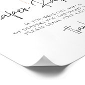 Pink & Blue Balloon Geschlecht offenbart Windeln R Poster (Ecke)