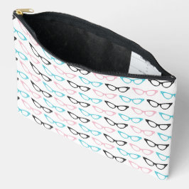 PINK BLUE BLACK CATS EYEGLASSEN ZUBEHÖRTASCHE