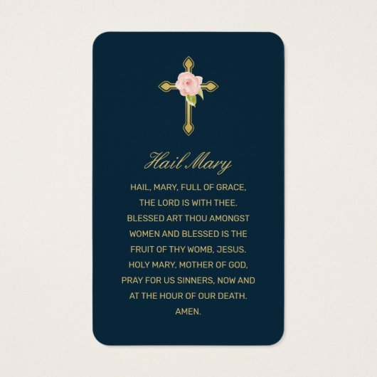 Pink Blue Floral Gold Script Foto (Rückseite)