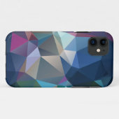 Pink Blue Green Abstrakt Pyramid Muster Art Case (Rückseite (Horizontal))