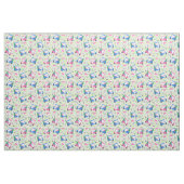 Pink Blue Green Golf Preppy Stoff (Fat Quarter (45,7 x 55,9 cm))