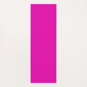 Pink Blue Indian Elephant Tribal Gemustert Yogamatte (Rückseite)