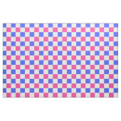 Pink Blue Kariert Karo Muster Stoff (Fat Quarter (45,7 x 55,9 cm))
