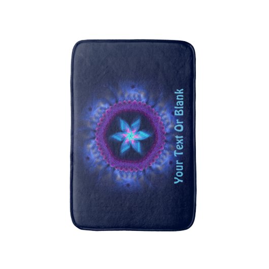 Pink-Blue Magen Badematte (Vorderseite Vertikal)