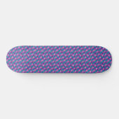 Pink Blue Mermaid Glitzer Skateboard (Horizontal)