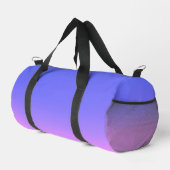 Pink & Blue Ombre Gradient Duffle Bag (Rechte Ecke)