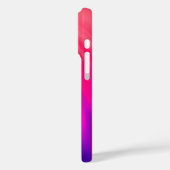 Pink & Blue Ombre iPhone 16 Fall Case-Mate iPhone Hülle (Rückseite / Links)