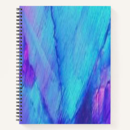Pink & Blue Opal - SpiralNotebook Notizblock