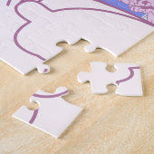 Pink & Blue Pastel Cat Jigsaw Puzzle 🧩 | Geschenk (Seite)