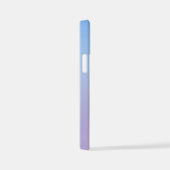 Pink, Blue Pastel Gradient Ombre Effect Phone Case iPhone Hülle (Rechte Seite)