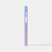 Pink, Blue Pastel Gradient Ombre Effect Phone Case iPhone Hülle (Linke Seite)