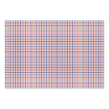 Pink Blue Plaid Classic Pattern Retro