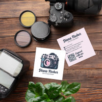Pink Blue Retro Charm Kamera für Fotografen