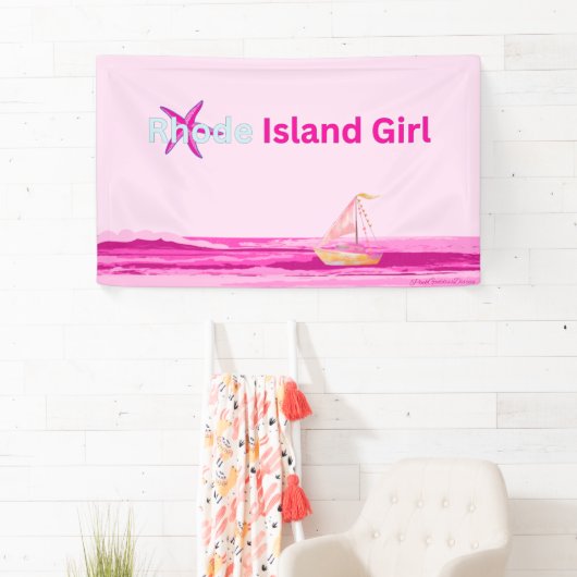Pink Blue Rhode Island Banner (Insitu)