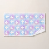 "Pink & Blue" Schmetterling-Badehandtuch-Set Badhandtuch Set (Handtuch)