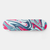 Pink blue Skateboard (Horizontal)