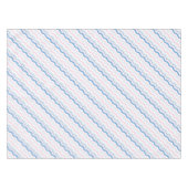 Pink Blue Wavy Lines Tischdecke (Vorderseite (Horizontal))