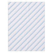 Pink Blue Wavy Lines Tischdecke (Vorderseite)