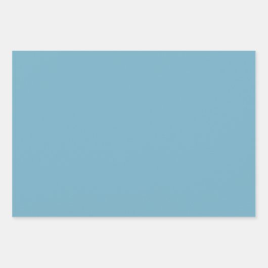 Pink & Blue Weihnachts-Papiere Geschenkpapier Set (Vorderseite 2)