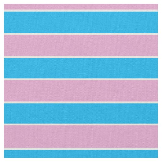 Pink, blue, white stripes stoff (Nahaufnahme)