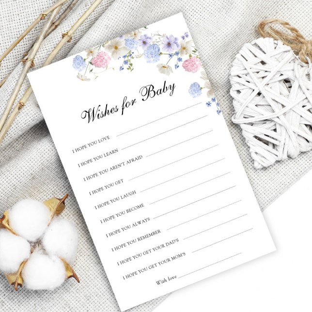 Pink Blue Wildblume Gender Revewards for Baby (Von Creator hochgeladen)