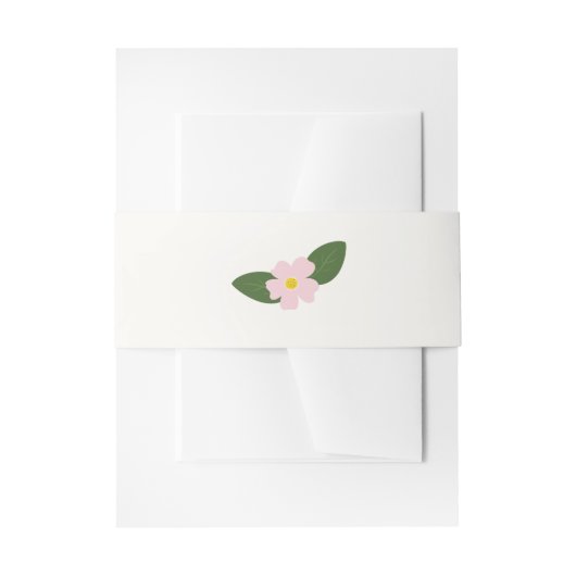 Pink Blume Bly Band Hochzeit (Vorderseite Beispiel)