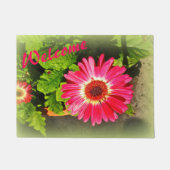 Pink Blume Bok Tower Gardens Lago Florida Fußmatte (Vorderseite)