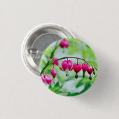 Pink Blume Button (Vorne & Hinten)