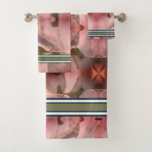 PINK BLUME DRYSME WASCHLOTH UND BAD SET