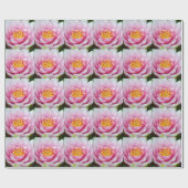 PInk-Blume Geschenkpapier (Flach)