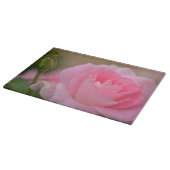 Pink Blume Glasschneider Schneidebrett (Ecke)