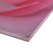 Pink Blume Glasschneider Schneidebrett (Ecke)