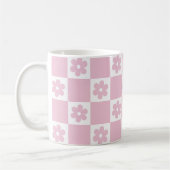 Pink-Blume Kaffeetasse (Links)