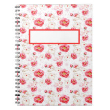 PINK BLUME & LIEBE LETTERS SPIRALSCHREIBEN