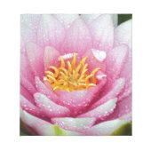 PInk-Blume Notizblock (Vorderseite)