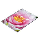 PInk-Blume Notizblock (Linke Seite)