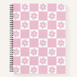 Pink-Blume Notizblock
