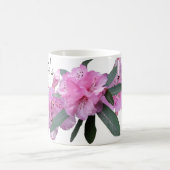 Pink Blume Person boho Kaffeetasse (Mittel)