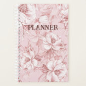 Pink-Blume-Planer Planer (Vorderseite)