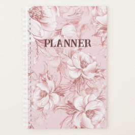 Pink-Blume-Planer Planer