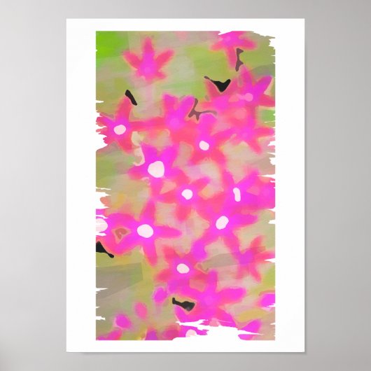 PINK BLUME POSTER (Vorne)