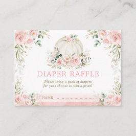 Pink Blume Pumpkin Girl Dusche Windelwanne Windelw Begleitkarte