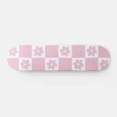 Pink-Blume Skateboard (Horizontal)