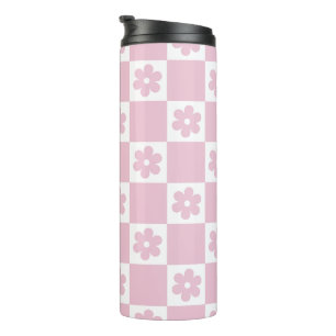 Pink-Blume Thermosbecher