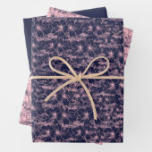 Pink Blume Wrapping Paper  Geschenkpapier Set (Beispiel)