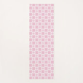 Pink-Blume Yogamatte (Vorderseite)