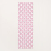 Pink-Blume Yogamatte (Rückseite)